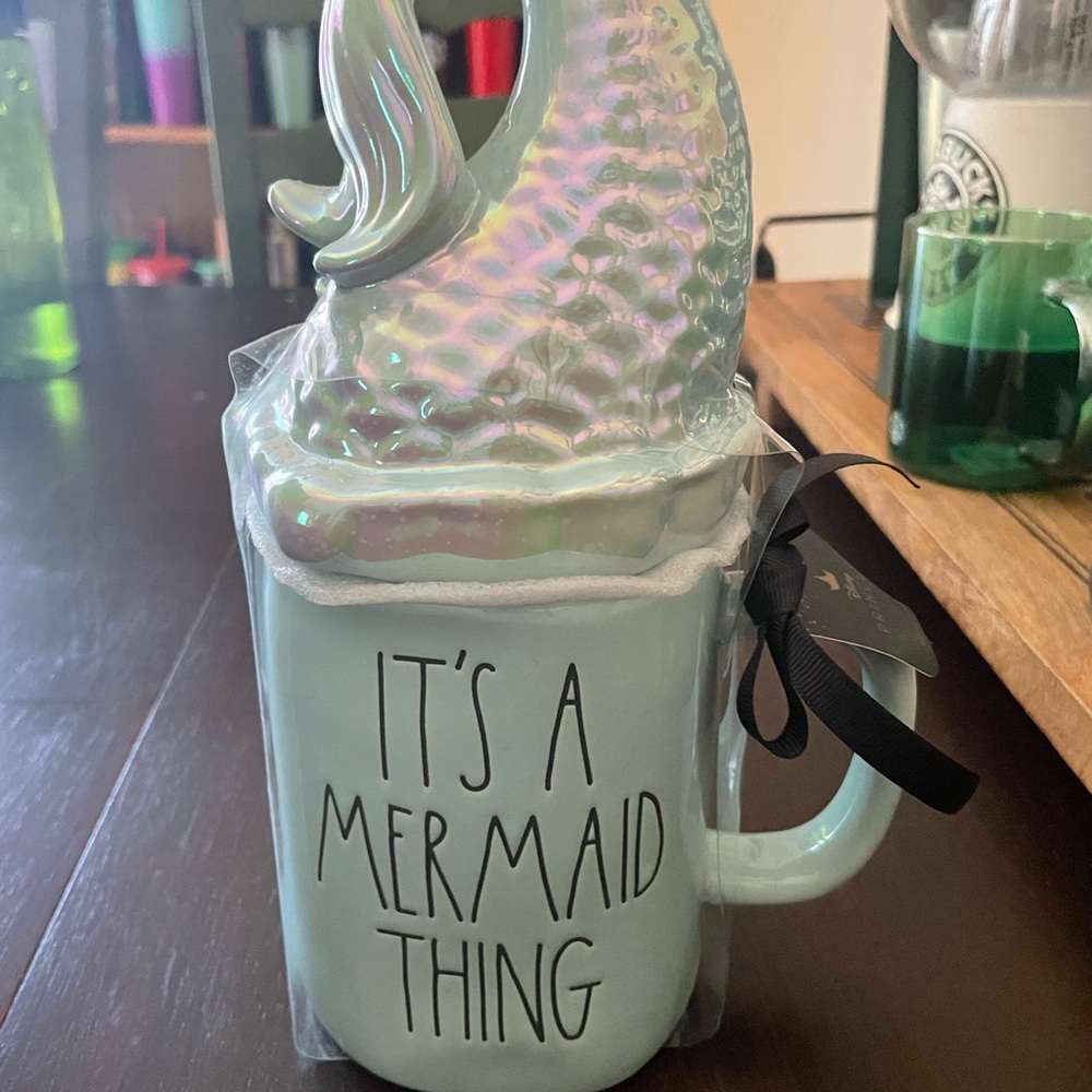 Rae dunn mermaid mug